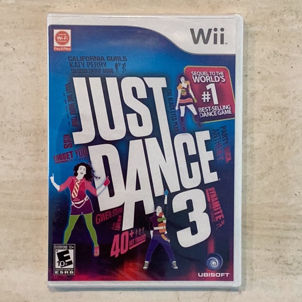 Just Dance 3 Nintendo Wii Game Brand New Factory Sealed